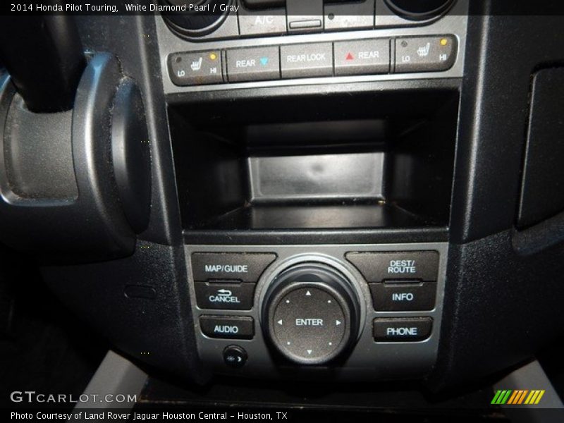 White Diamond Pearl / Gray 2014 Honda Pilot Touring