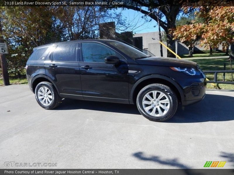 Santorini Black Metallic / Glacier 2018 Land Rover Discovery Sport SE
