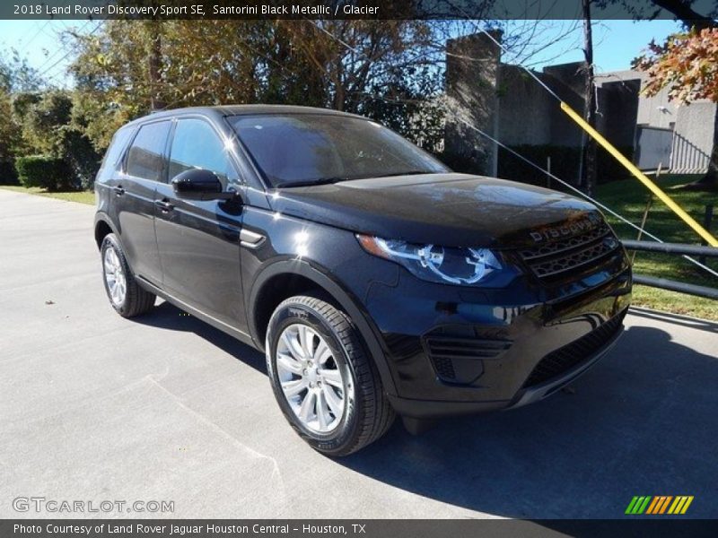 Santorini Black Metallic / Glacier 2018 Land Rover Discovery Sport SE