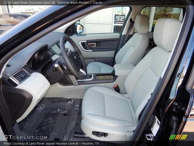 Front Seat of 2018 Discovery Sport SE