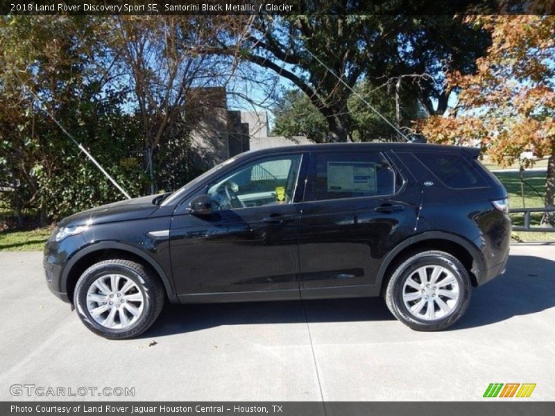 Santorini Black Metallic / Glacier 2018 Land Rover Discovery Sport SE