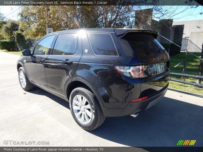 Santorini Black Metallic / Glacier 2018 Land Rover Discovery Sport SE