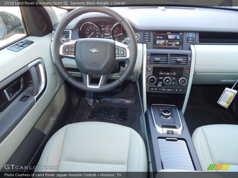 Santorini Black Metallic / Glacier 2018 Land Rover Discovery Sport SE