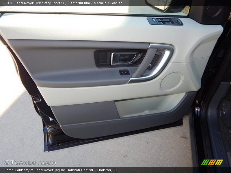 Santorini Black Metallic / Glacier 2018 Land Rover Discovery Sport SE