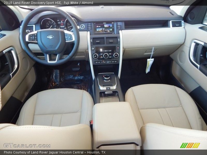 Front Seat of 2018 Discovery Sport HSE