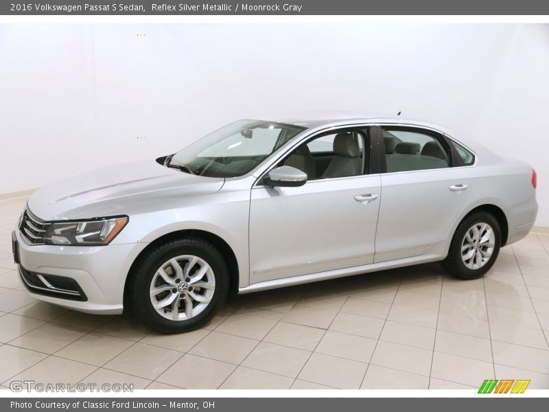 Reflex Silver Metallic / Moonrock Gray 2016 Volkswagen Passat S Sedan