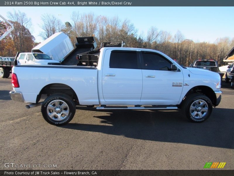 Bright White / Black/Diesel Gray 2014 Ram 2500 Big Horn Crew Cab 4x4