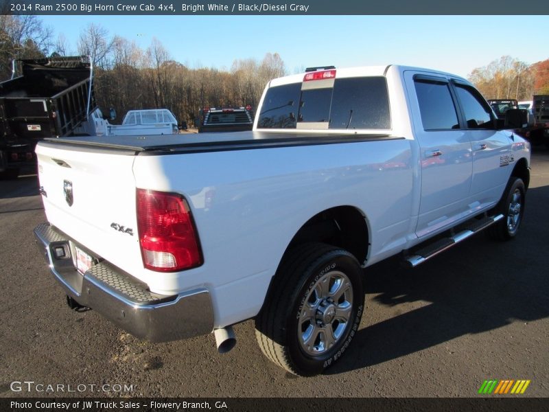 Bright White / Black/Diesel Gray 2014 Ram 2500 Big Horn Crew Cab 4x4