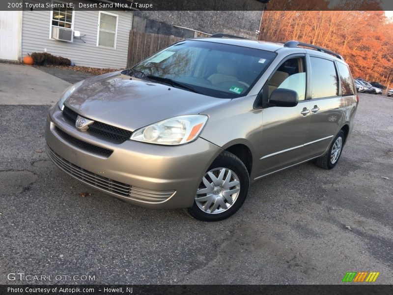 Desert Sand Mica / Taupe 2005 Toyota Sienna LE