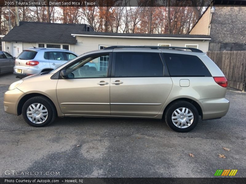 Desert Sand Mica / Taupe 2005 Toyota Sienna LE
