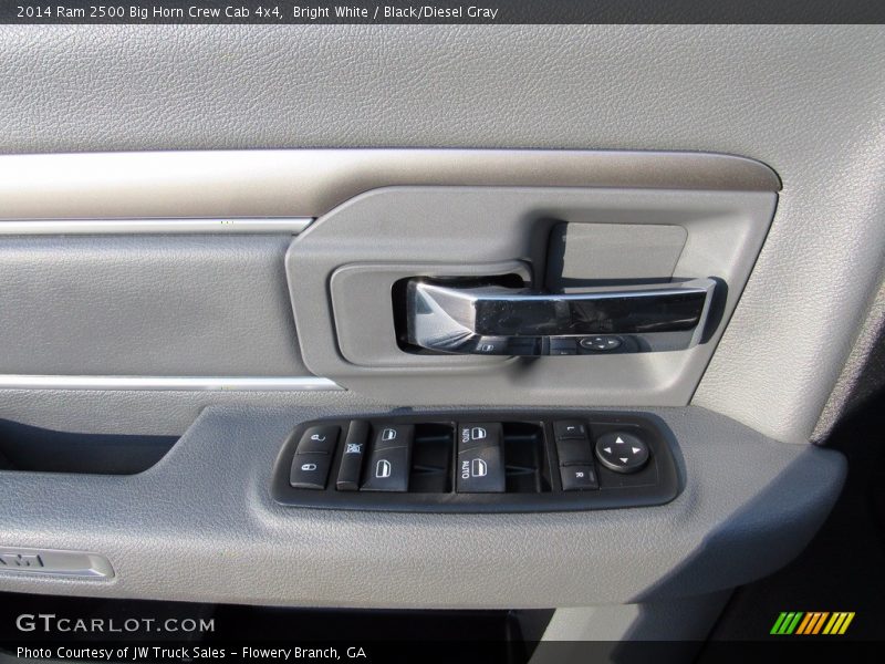 Bright White / Black/Diesel Gray 2014 Ram 2500 Big Horn Crew Cab 4x4