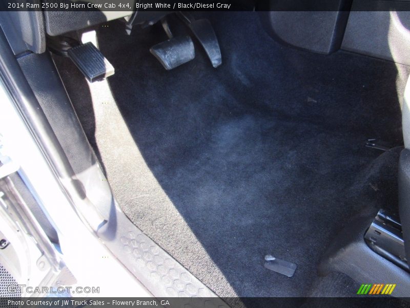 Bright White / Black/Diesel Gray 2014 Ram 2500 Big Horn Crew Cab 4x4