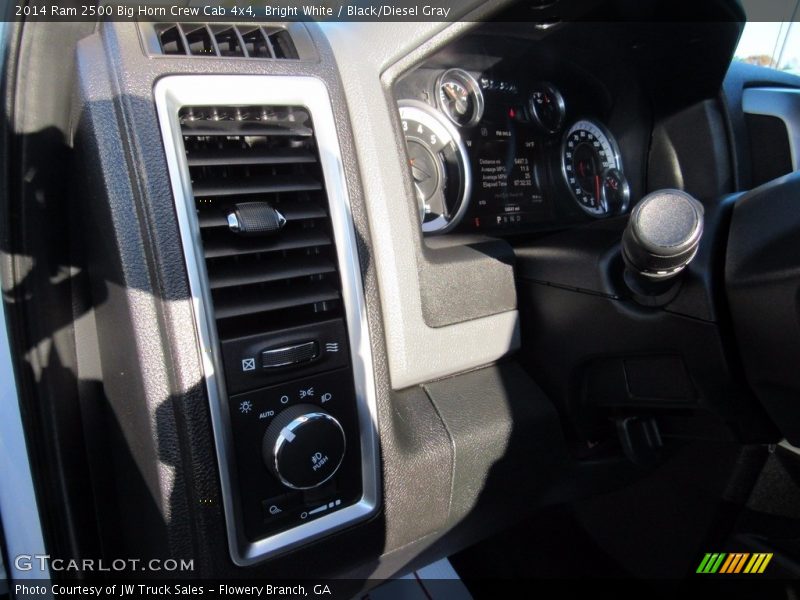 Bright White / Black/Diesel Gray 2014 Ram 2500 Big Horn Crew Cab 4x4