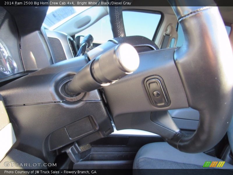 Bright White / Black/Diesel Gray 2014 Ram 2500 Big Horn Crew Cab 4x4