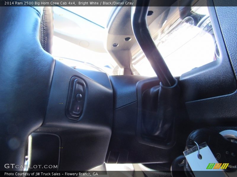 Bright White / Black/Diesel Gray 2014 Ram 2500 Big Horn Crew Cab 4x4