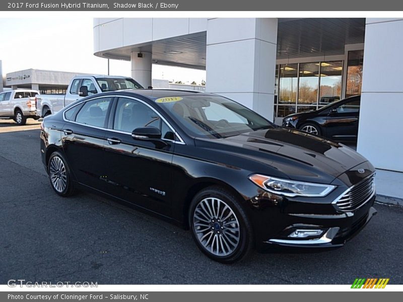Shadow Black / Ebony 2017 Ford Fusion Hybrid Titanium