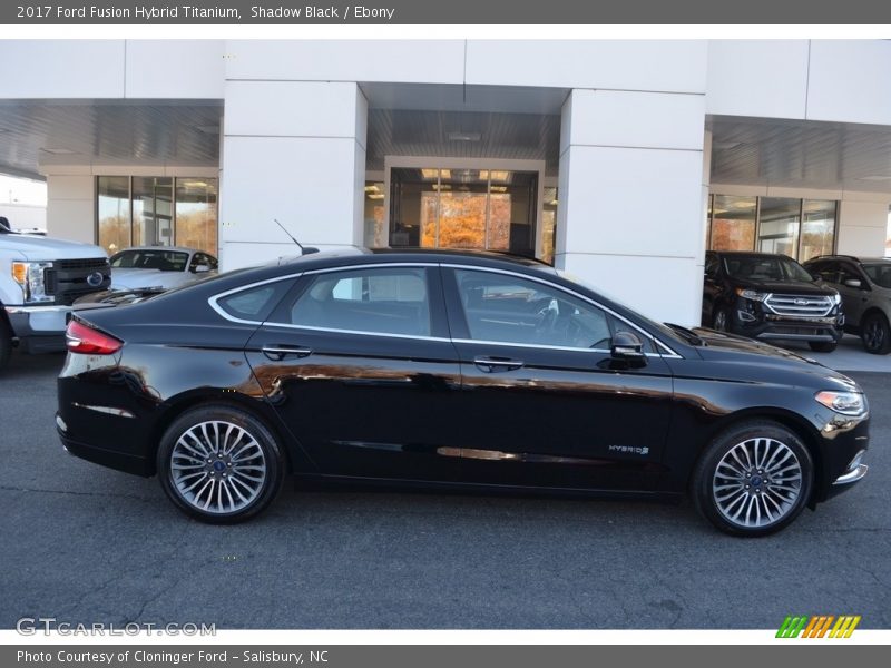 Shadow Black / Ebony 2017 Ford Fusion Hybrid Titanium
