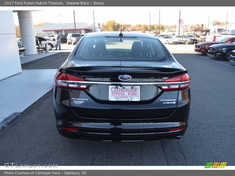 Shadow Black / Ebony 2017 Ford Fusion Hybrid Titanium