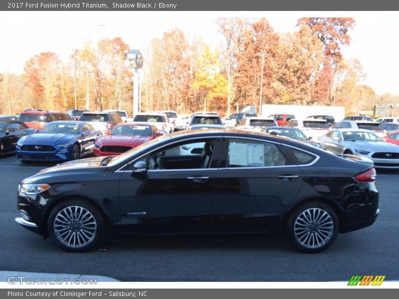 Shadow Black / Ebony 2017 Ford Fusion Hybrid Titanium