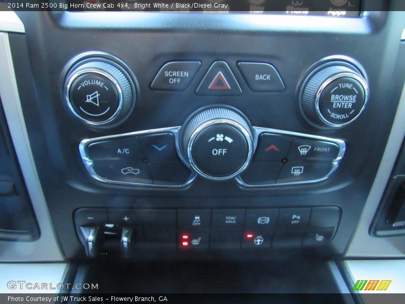 Bright White / Black/Diesel Gray 2014 Ram 2500 Big Horn Crew Cab 4x4