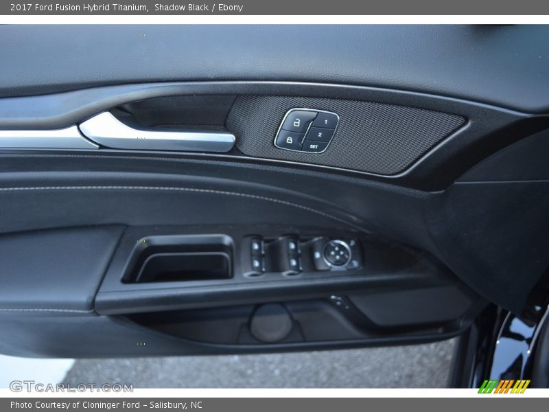 Shadow Black / Ebony 2017 Ford Fusion Hybrid Titanium