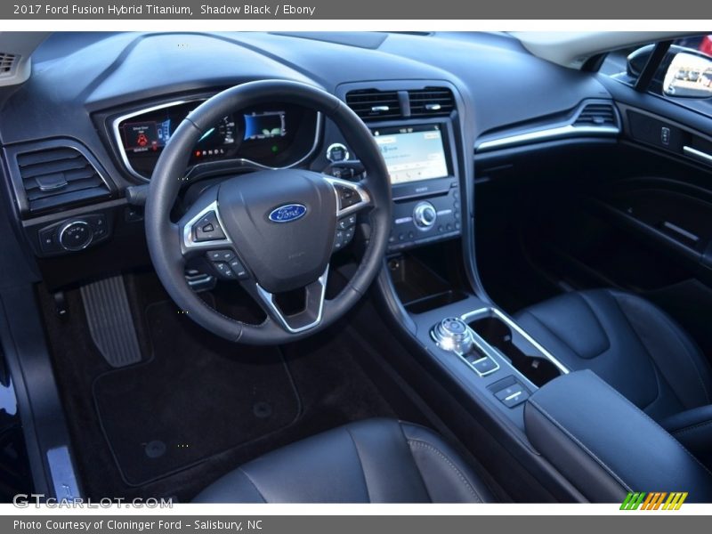 Shadow Black / Ebony 2017 Ford Fusion Hybrid Titanium