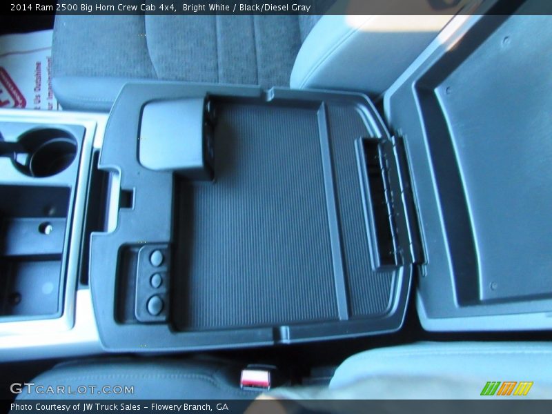 Bright White / Black/Diesel Gray 2014 Ram 2500 Big Horn Crew Cab 4x4