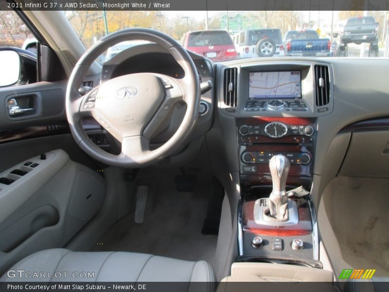 Moonlight White / Wheat 2011 Infiniti G 37 x AWD Sedan