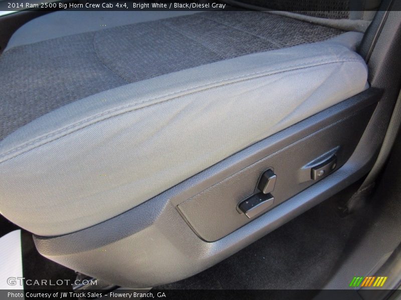 Bright White / Black/Diesel Gray 2014 Ram 2500 Big Horn Crew Cab 4x4