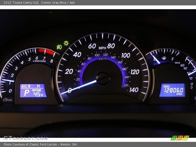 Cosmic Gray Mica / Ash 2012 Toyota Camry XLE