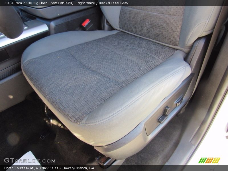 Bright White / Black/Diesel Gray 2014 Ram 2500 Big Horn Crew Cab 4x4