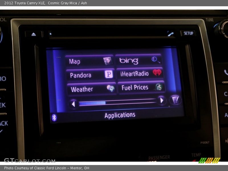 Cosmic Gray Mica / Ash 2012 Toyota Camry XLE