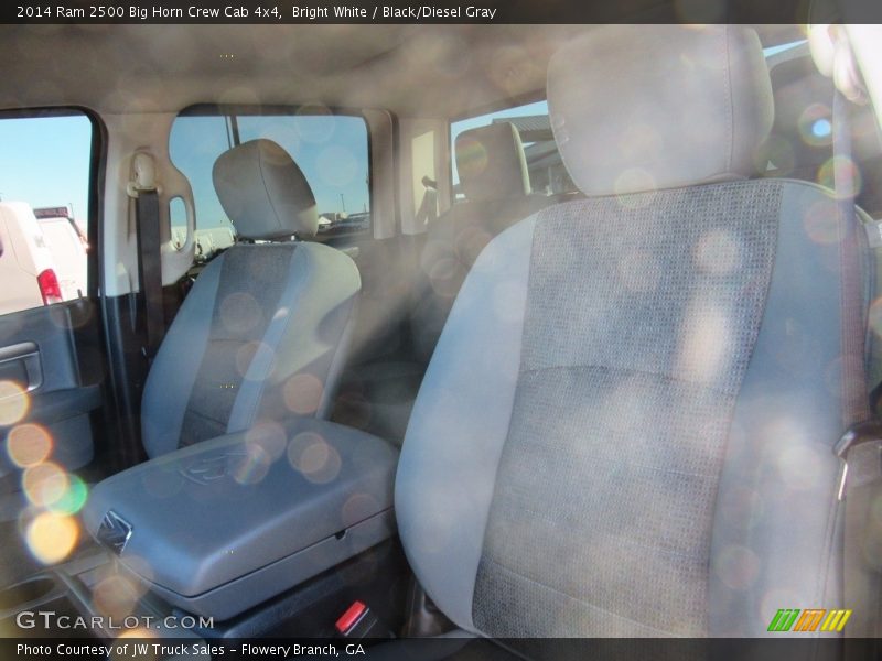 Bright White / Black/Diesel Gray 2014 Ram 2500 Big Horn Crew Cab 4x4
