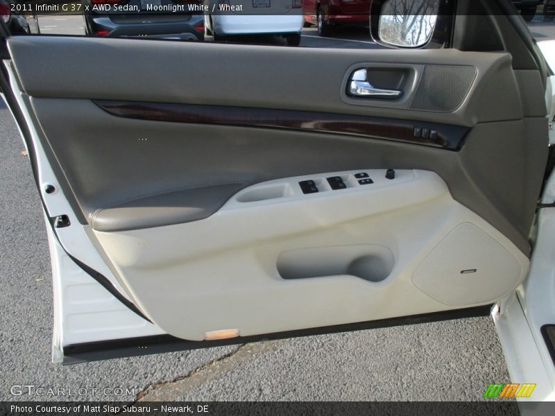 Moonlight White / Wheat 2011 Infiniti G 37 x AWD Sedan