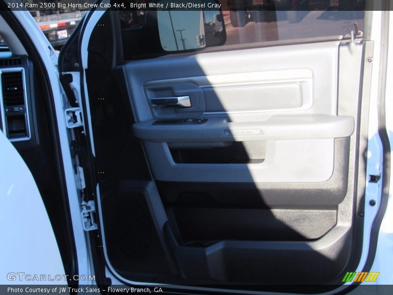 Bright White / Black/Diesel Gray 2014 Ram 2500 Big Horn Crew Cab 4x4