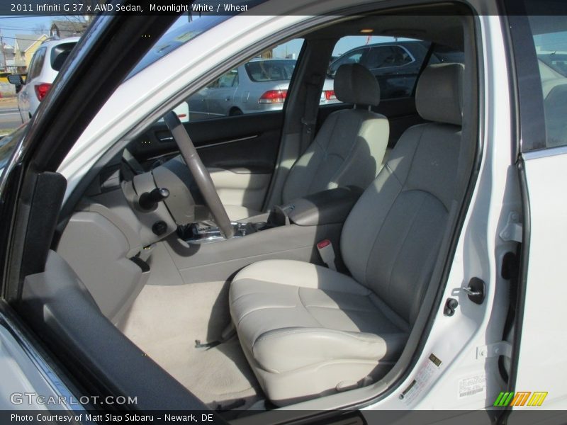 Moonlight White / Wheat 2011 Infiniti G 37 x AWD Sedan