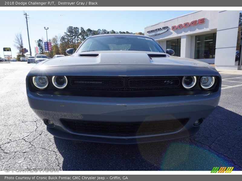 Destroyer Gray / Black 2018 Dodge Challenger R/T