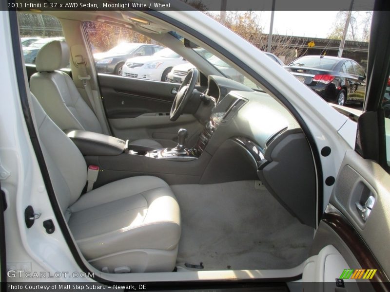 Moonlight White / Wheat 2011 Infiniti G 37 x AWD Sedan