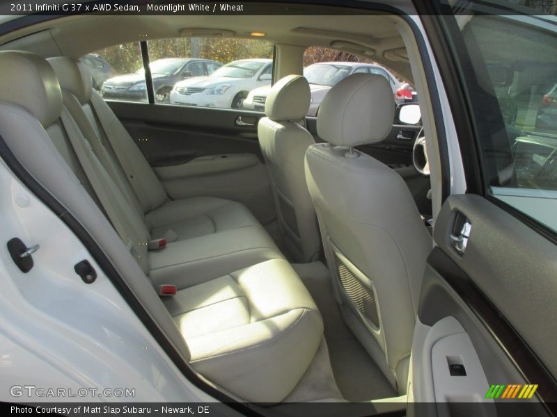 Moonlight White / Wheat 2011 Infiniti G 37 x AWD Sedan