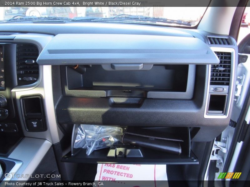 Bright White / Black/Diesel Gray 2014 Ram 2500 Big Horn Crew Cab 4x4