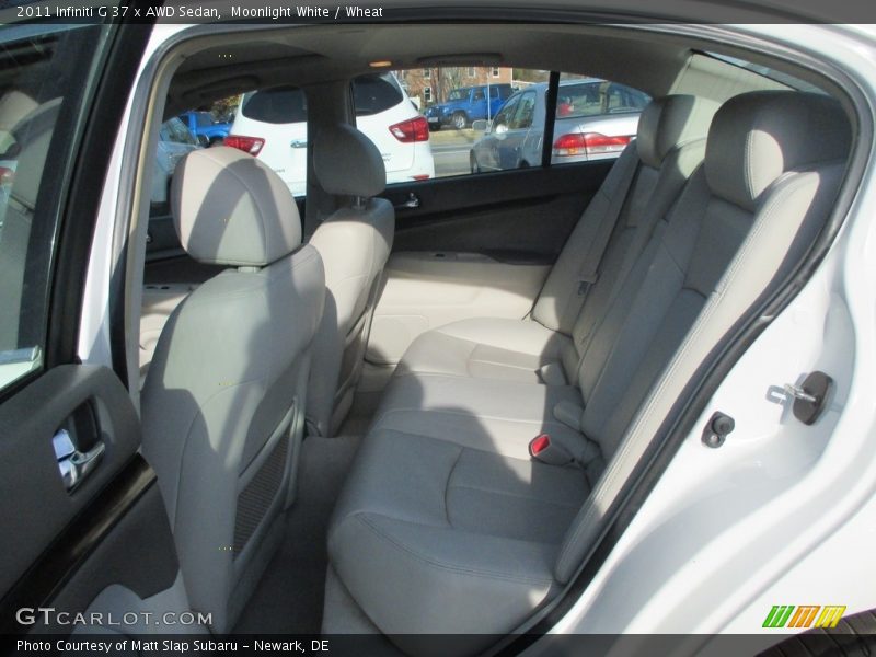 Moonlight White / Wheat 2011 Infiniti G 37 x AWD Sedan