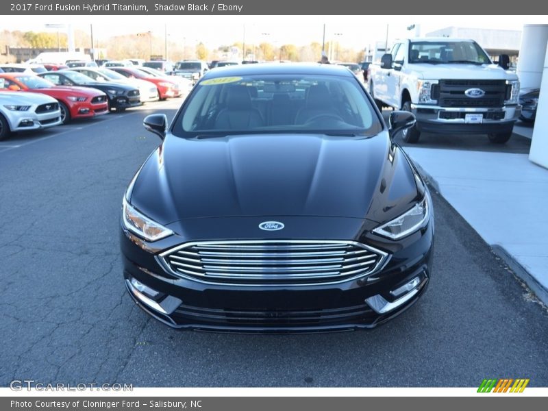 Shadow Black / Ebony 2017 Ford Fusion Hybrid Titanium