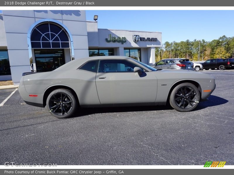 Destroyer Gray / Black 2018 Dodge Challenger R/T