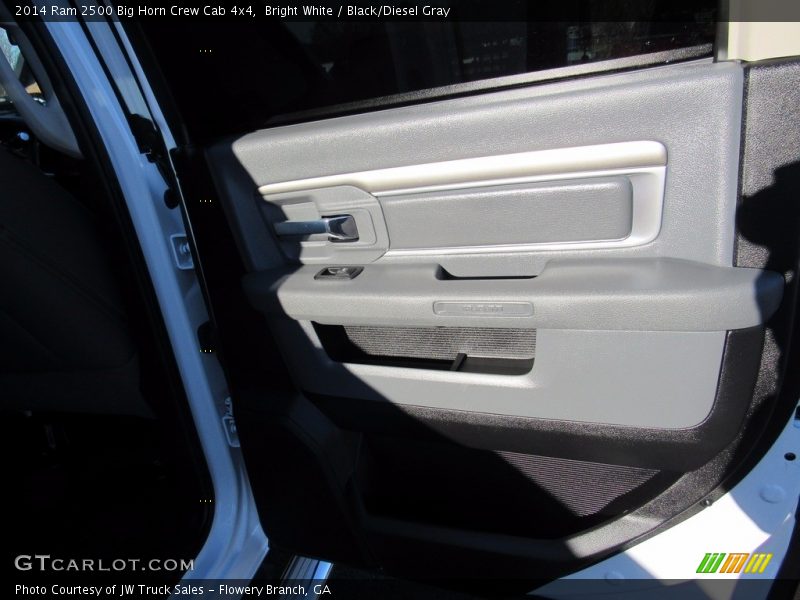 Bright White / Black/Diesel Gray 2014 Ram 2500 Big Horn Crew Cab 4x4