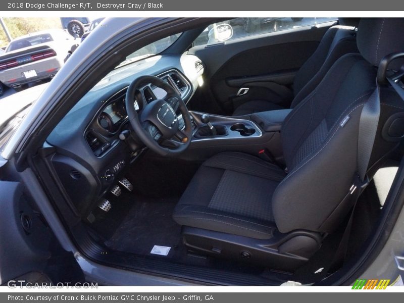 Destroyer Gray / Black 2018 Dodge Challenger R/T