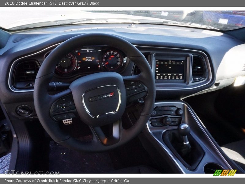 Destroyer Gray / Black 2018 Dodge Challenger R/T