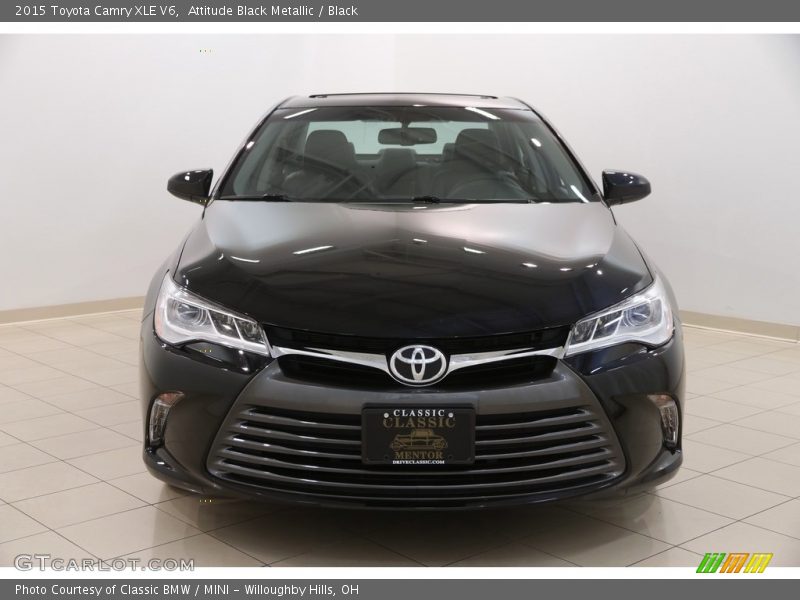 Attitude Black Metallic / Black 2015 Toyota Camry XLE V6