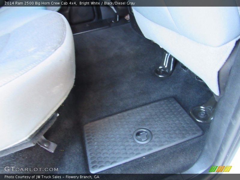 Bright White / Black/Diesel Gray 2014 Ram 2500 Big Horn Crew Cab 4x4