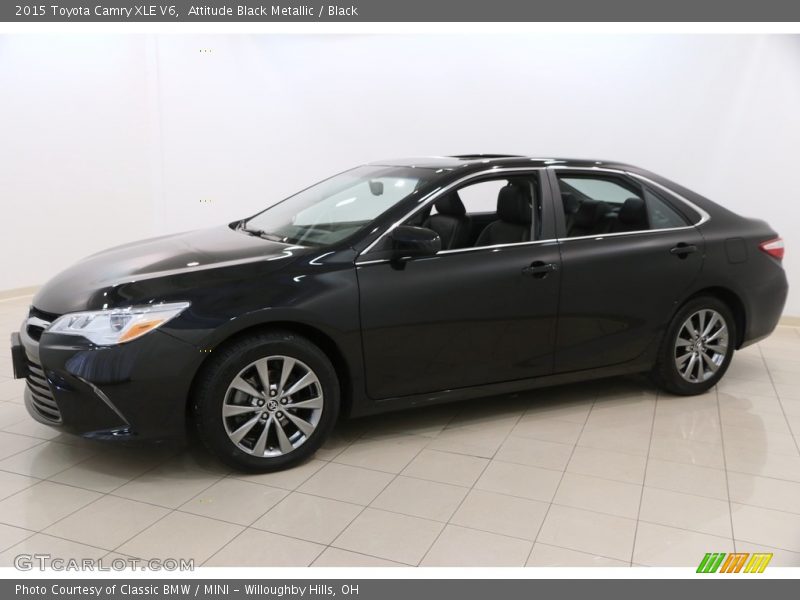 Attitude Black Metallic / Black 2015 Toyota Camry XLE V6