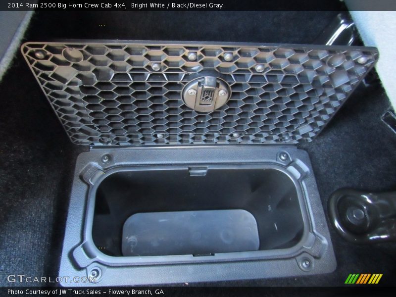 Bright White / Black/Diesel Gray 2014 Ram 2500 Big Horn Crew Cab 4x4